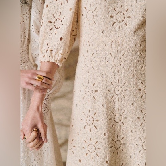 NWT SEZANE CALI DRESS Size 34 + GASTON SCARF SARA RED - Picture 5 of 14